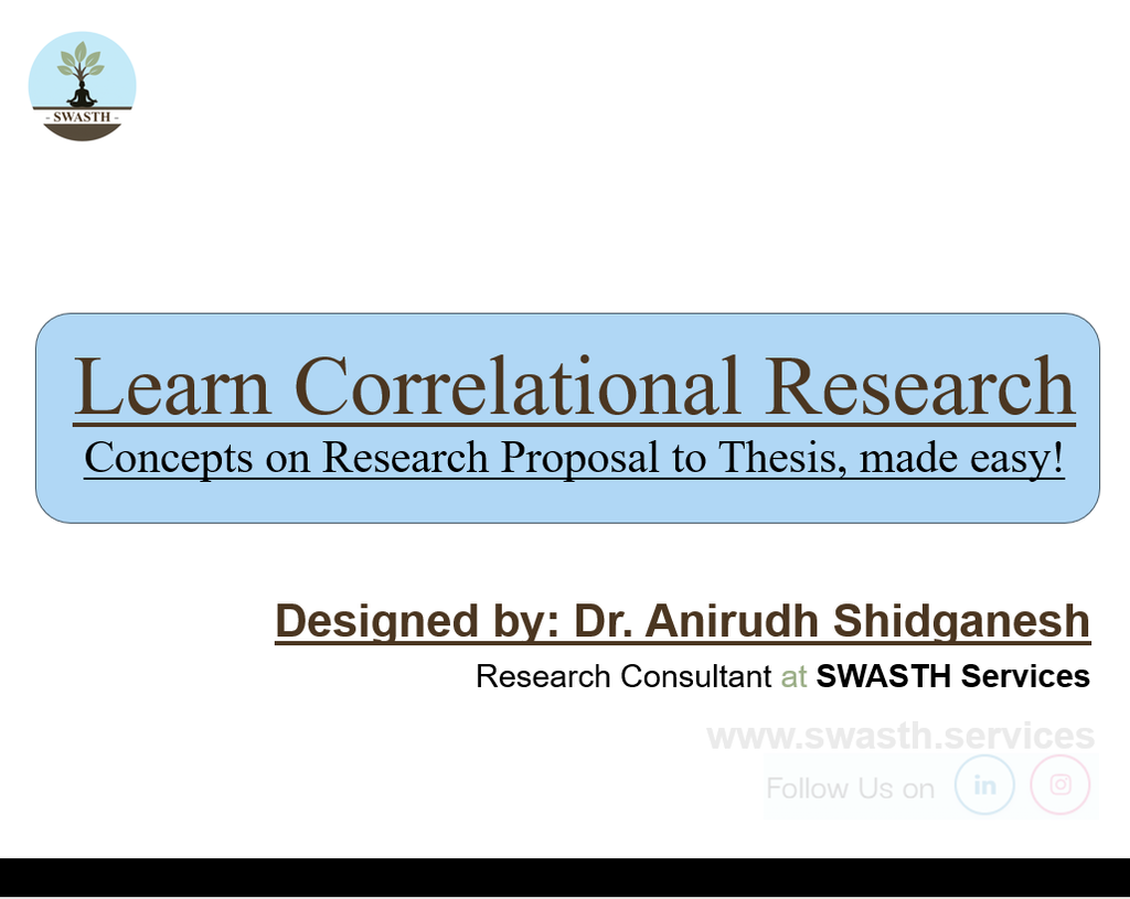 Learn Correlational Research